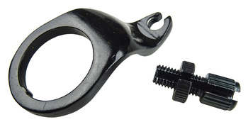 Kabelhållare 25,4 mm svart