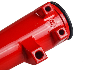 RST Gaffelben M3, M1 cykel höger röd