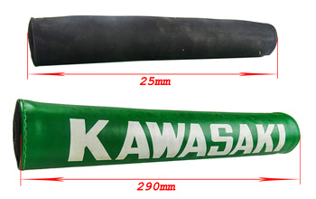 Styrskydd Kawasaki grön/vit