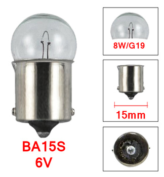 Lampa BA15S 6v 8w