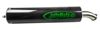 Ljuddämpare 18X250 carbon Jolly Moto