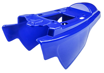 Kåpsats Yamaha PW50 komplett med tank och dyna blå