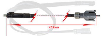 Hastighetsmätarwire Peugeot Zenith 1E serie trumbroms