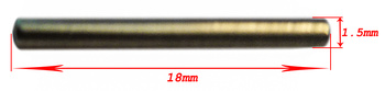 Bing SRE / SRF 10/12/15mm flottörstift