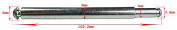 Basta Clic 2 (3110) låspinne 112.5 mm