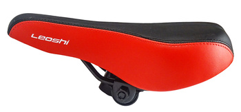 Sadel cykel Svart / röd MTB