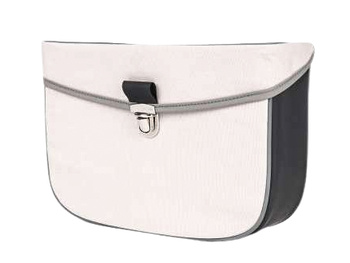 Packväska till pakethållare grå / svart