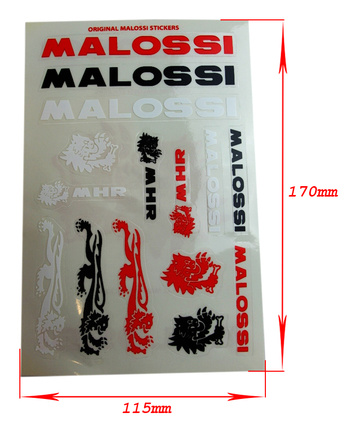 Dekalark Malossi MHR 11,5 x 17 cm färgat