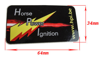 Dekal HPI Horse power ignition 6,4x3,4cm