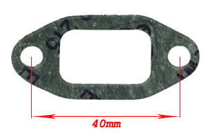 Insugs packning Kreidler 3/4v / zundapp ( cc 40mm )