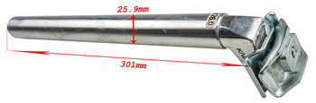 Sadelstolpe 26.0x300 mm Kalin