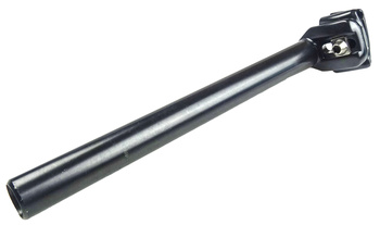 Sadelstolpe 26,2x350 Kalloy aluminium svart