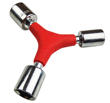 Fast nyckel cykel 11-13-14 mm y formad