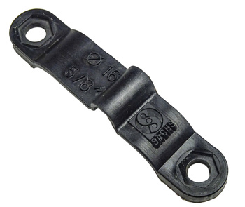 Kabelhållare enkel Penta/super 7 16 mm svart 5/8 tum svart Sachs original