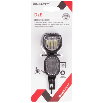 Smart D&E E-Bike framlampa 30 LUX