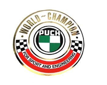 Dekal Puch logo World Champion
