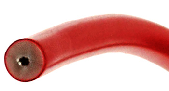 Tändhatt silikon röd med kabel 7mm