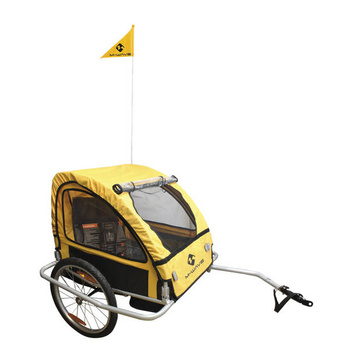 M-WAVE Stalwart Kid Easy cykelvagn för barn/bagage