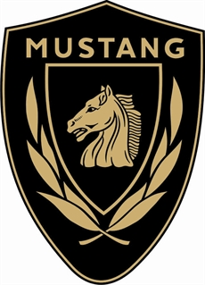 Tankdekal Mustang