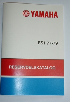 Reservdelskatalog Yamaha FS1 1977-1979