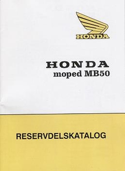 Reservdelskatalog Honda MB50