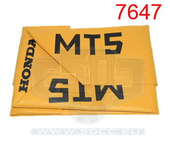 Sadelklädsel Honda MT5 / MT8 gul långdyna (2p)