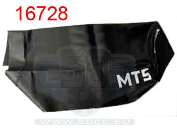 Sadelklädsel Honda MT5 / MT8 carbon look långdyna (2P)