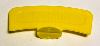 Skylt för framskärm gul Yamaha