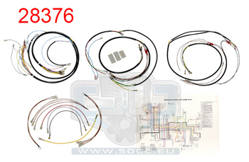 Kabelstam Zundapp GTS50/KS50 529/530 + blinkers