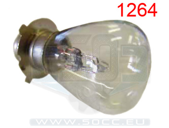 Lampa PX15D-3 / RP30 6V 25/25W Honda CD50 / SS50 / MB