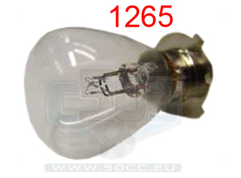 Lampa PX15D-3 / RP30 12V 25/25W Kymco DJ / Honda CD50 / SS50
