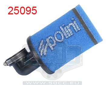 Power filter 38X125X80mm 90¤ Polini Evolution