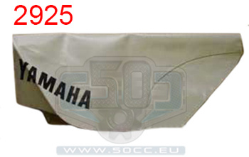 Sadelklädsel / överdrag Yamaha DT50MX / DT80MX vit (2P)