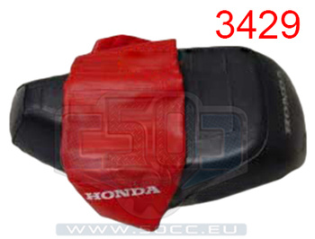 Sadelklädsel Honda Vision röd