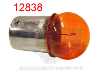 Lampa BA15S 12v 10w orange
