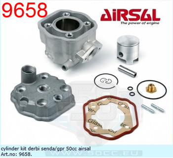 Cylinder Derbi Senda/GPR 50cc Airsal