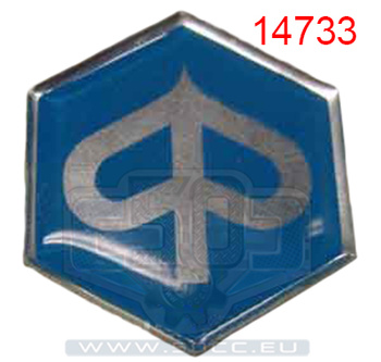 Emblem Piaggio / Vespa PK framkåpa