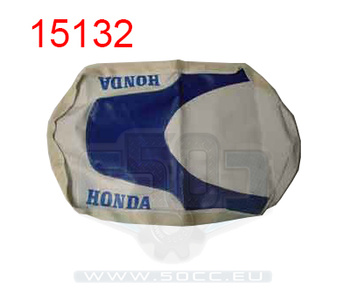 Sadelklädsel Honda Mb5/8 Blå/Vit 2p