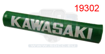 Styrskydd Kawasaki grön/vit