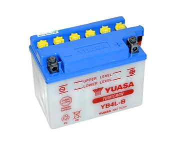 Batteri 12V-4A Yb4-Lb Yuasa (syra ingår ej)