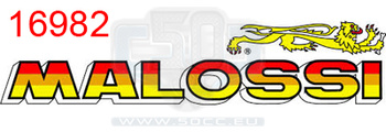Logo Malossi 140X40Mm