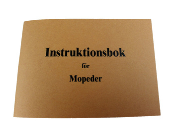 Instruktionsbok för mopeder Ilo, HVA, Sachs