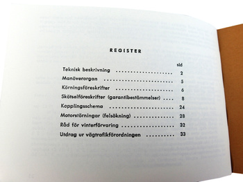 Instruktionsbok för mopeder Ilo, HVA, Sachs