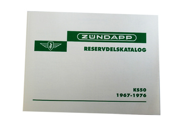 Reservdelskatalog Zündapp KS50 1967-1976