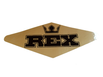 Dekal / klistermärke för kedjeskydd REX