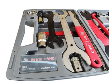 Cykelverktygssats med specialverktyg mm