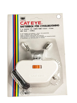 Cat Eye Batteribox för cykelbelysning Made in Japan