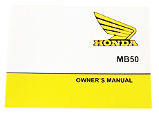 Instruktionsbok Honda MB50