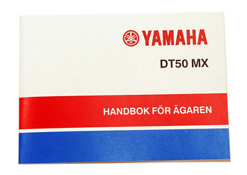 Instruktionsbok yamaha DT50 MX