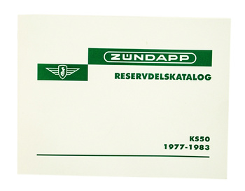 Reservdelskatalog Zündapp KS50 1977-1983